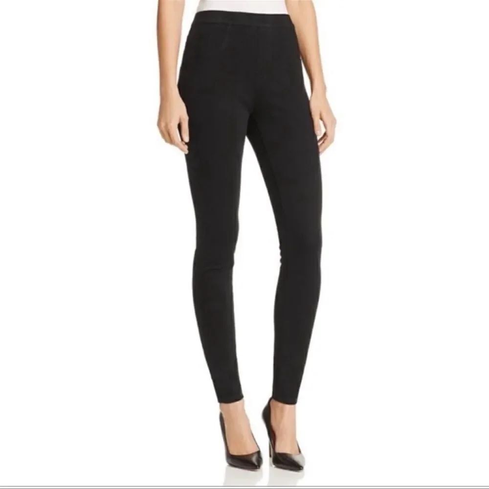 Spanx Jean-ish Black Ankle Leggings L